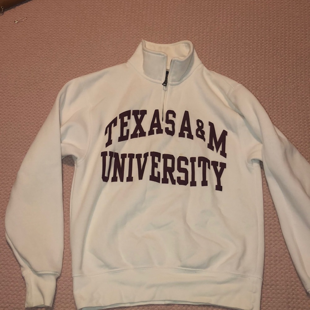 Texas A&M quarter zip